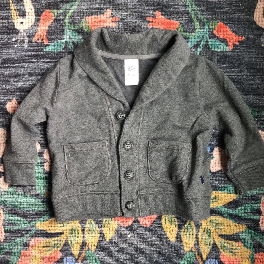 OshKosh Baby Boy Corduroys and Cardigan Outfit, 6-9 Months
